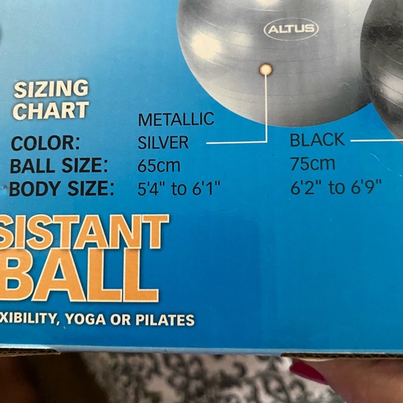 Exercise ball - Picture 4 of 4